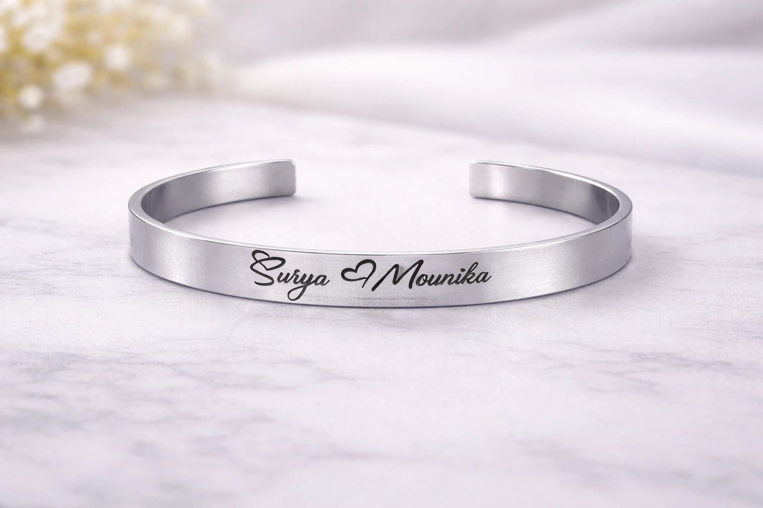 Customized Name kada Half silver