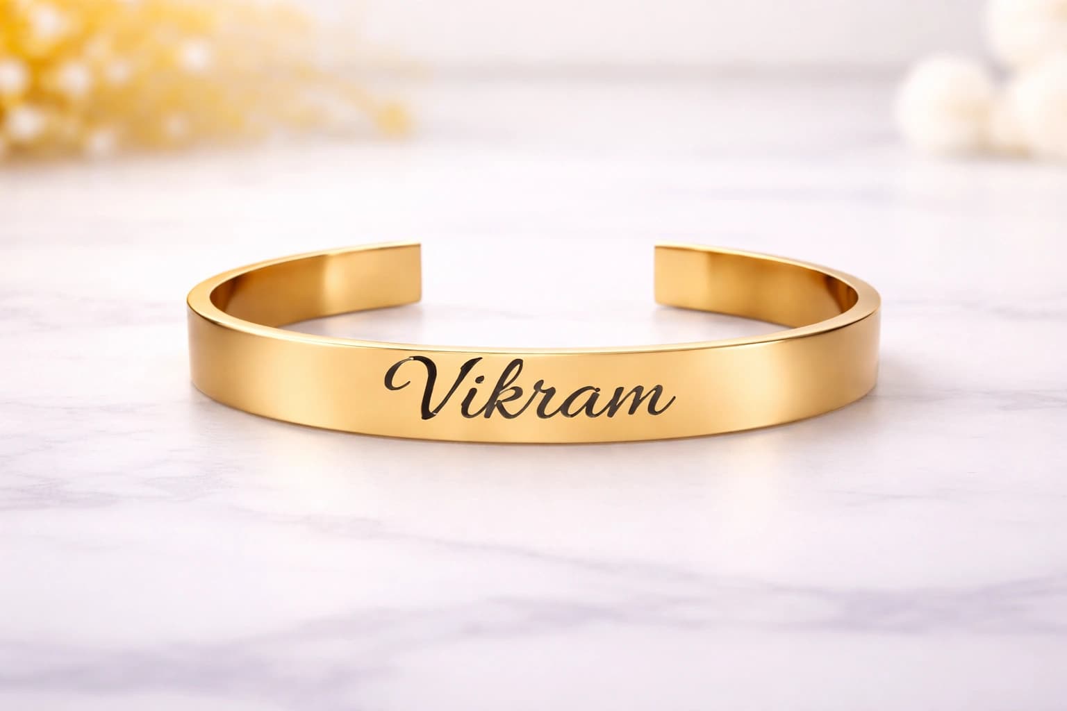 Customized Name Kada Half 