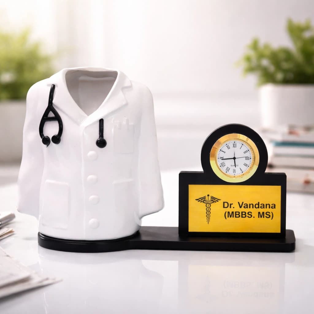 Customized Doctor penstand with Name