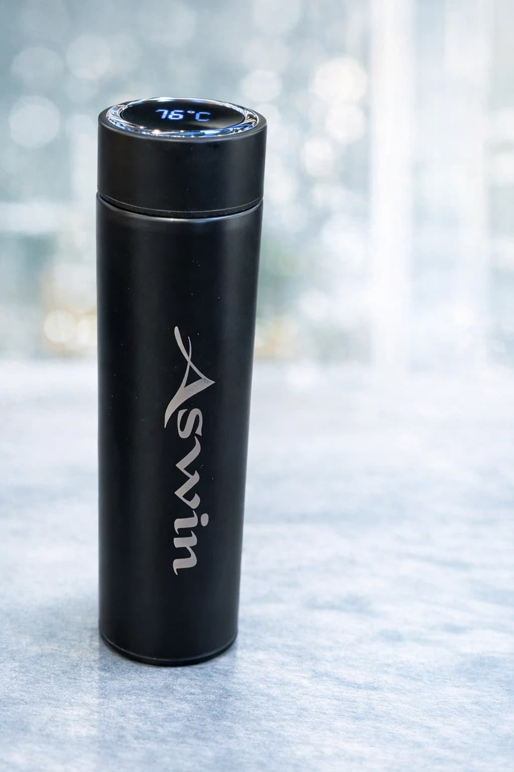 Temperature water bottle Name Customized 